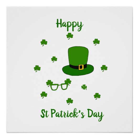 Happy St Patrick's Day Perfect Poster (Voorkant)