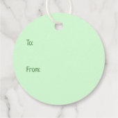 Happy St Patricks Day Pit Bull Dogs Bedankjes Labels (Achterkant)