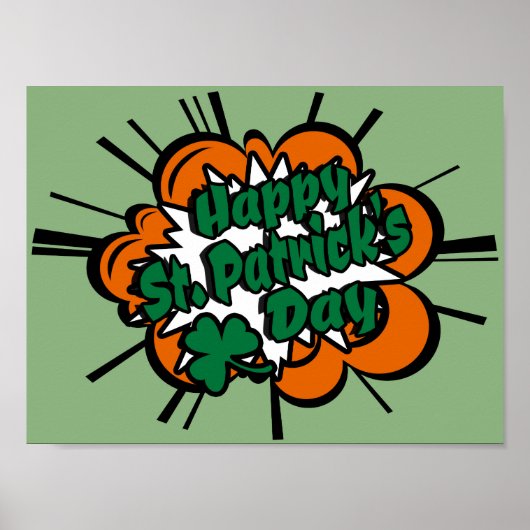 Happy St. Patrick's Day Poster (Voorkant)