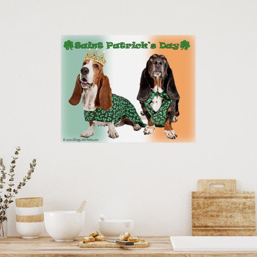 Happy St Patrick's Day Poster (Keuken)