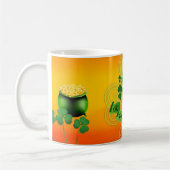 Happy St Patrick's Day Pot o' Gold Ierland Koffiemok (Links)