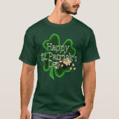 Happy St Patrick's Day - Pot Of Gold T-shirt (Voorkant)