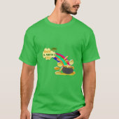 Happy St. Patrick's Day Pot of Gold T-shirt (Voorkant)