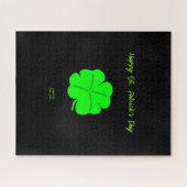 Happy St. Patrick's Day Puzzel 16 "X 20" (Horizontaal)