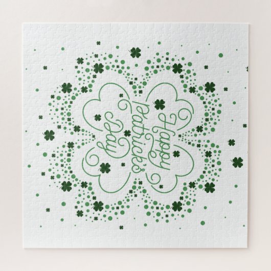 Happy St. Patrick's Day Puzzle 20x20 Legpuzzel (Horizontaal)