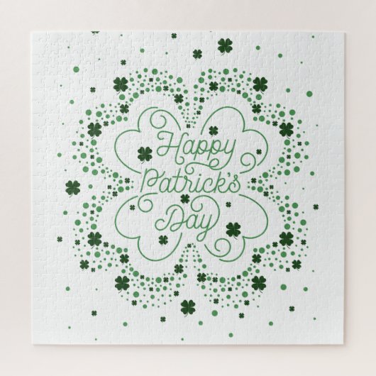 Happy St. Patrick's Day Puzzle 20x20 Legpuzzel (Verticaal)