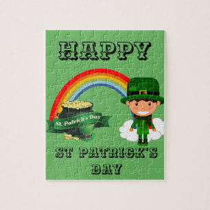 HAPPY ST PATRICK'S DAY puzzle Legpuzzel
