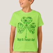 Happy St. Patrick's Day Quotes T-shirt (Voorkant)
