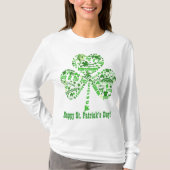 Happy St. Patrick's Day Quotes T-shirt (Voorkant)