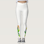 Happy St. Patrick's Day Rabbit Leggings (Voorkant)