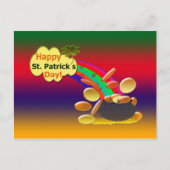 Happy St. Patrick's Day Rainbow Briefkaart (Voorkant)