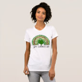 Happy St. Patrick's Day Rainbow T-shirt (Voorkant volledig)