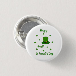 Happy St Patrick's Day Ronde Button 3,2 Cm