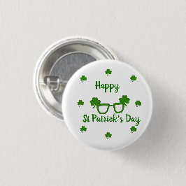 Happy St Patrick's Day Ronde Button 3,2 Cm