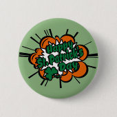 Happy St. Patrick's Day Ronde Button 5,7 Cm (Voorkant)