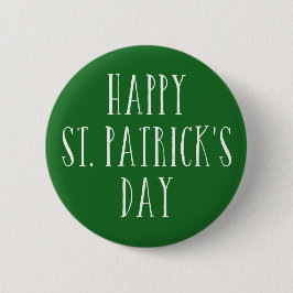 Happy St. Patrick's Day Ronde Button 5,7 Cm