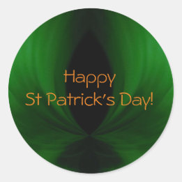 Happy St Patrick's Day Ronde Sticker