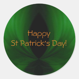 Happy St Patrick's Day Ronde Sticker