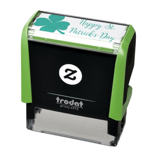 Happy St. Patrick's Day Rubber stempel (Product)