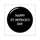 Happy St Patrick's Day Rubberstempel (Afrduk)