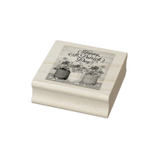 Happy St Patrick's Day Rubberstempel