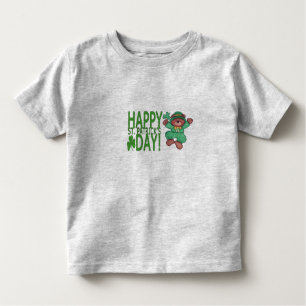Happy St. Patrick's Day Ruffle T-shirt