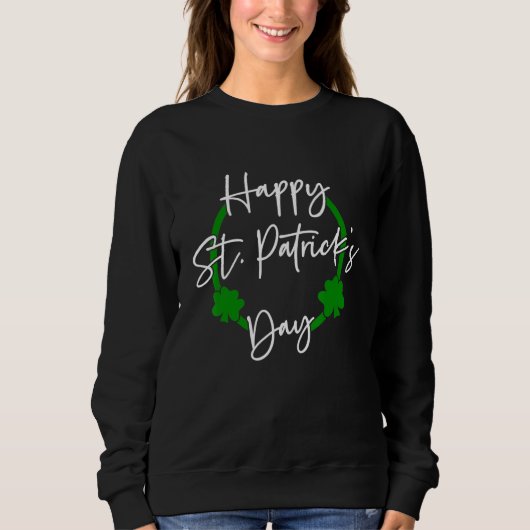 Happy St Patrick's Day Saint Patrick For Men, wome Trui (Voorkant)