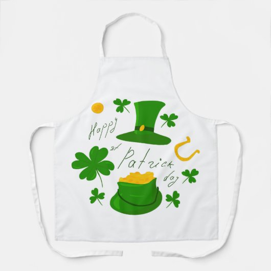 Happy st Patrick's day Schort (Voorkant)