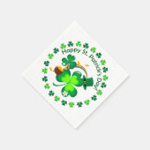 Happy St. Patrick's Day Servetten (Hoek)