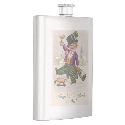  Happy St Patricks Day Shamrock Champagne Flacon (Rechts)