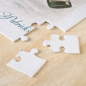 Happy St Patricks Day Shamrock Champagne Legpuzzel (Zijkant)