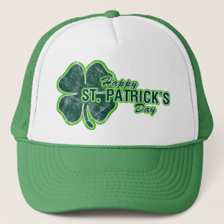 Happy St. Patrick's Day Shamrock Grunge Pet