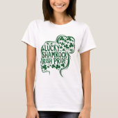 Happy St. Patricks Day Shamrock Irish Saint Patric T-shirt (Voorkant)