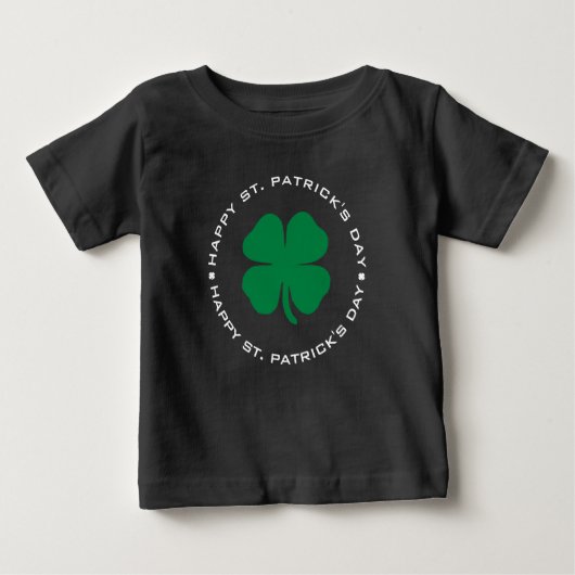 Happy St. Patrick's Day Shamrock Lucky Charm (Voorkant)
