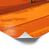 Happy St. Patrick's Day Shamrock Martini Perfect Poster (Hoek)