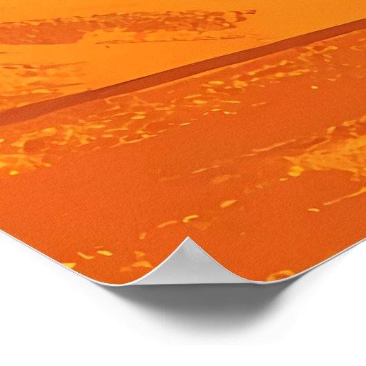 Happy St. Patrick's Day Shamrock Martini Poster (Hoek)