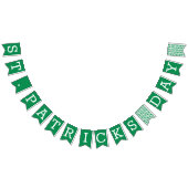 Happy St Patricks Day Shamrocks Green Vlaggetjes (Alle)