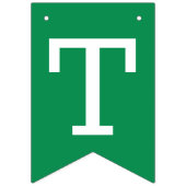 Happy St Patricks Day Shamrocks Green Vlaggetjes (Tweede vlag)