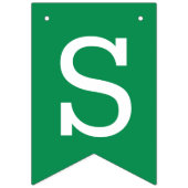 Happy St Patricks Day Shamrocks Green Vlaggetjes (Eerste vlag)