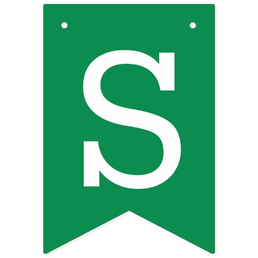 Happy St Patricks Day Shamrocks Green Vlaggetjes (Eerste vlag)