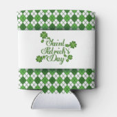 Happy St. Patrick's Day Shamrocks Koelbox Blikjeskoeler (Achterkant)