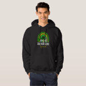 Happy St Patrick's Day Shenanigans Squad Irish Gno Hoodie (Voorkant volledig)