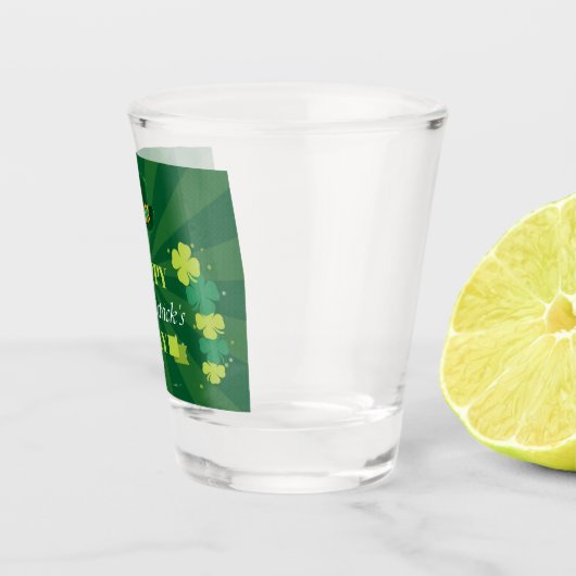 Happy St. Patrick's Day Shot Glas (Rechts)