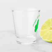 Happy St Patrick's Day Shot Glass Glas (Links)