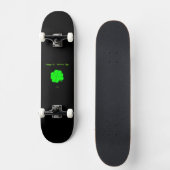 Happy St. Patrick's Day Skateboard (Voorkant)