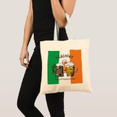 HAPPY ST PATRICK'S DAY Sláinte Beers Tote Bag (Voorkant (product))