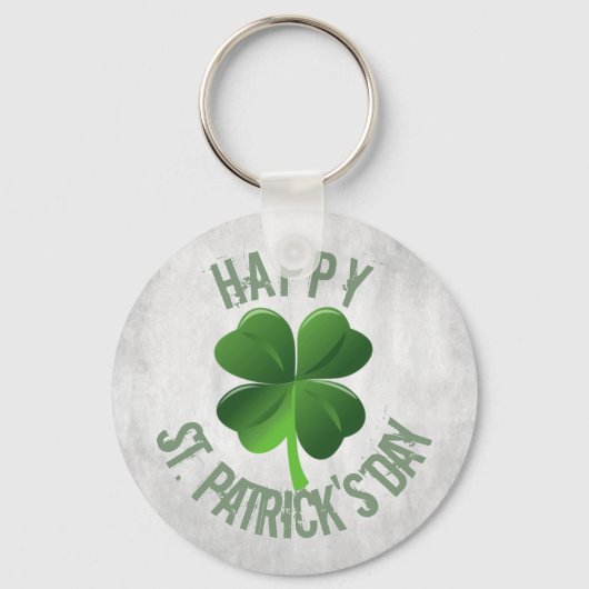 Happy St. Patrick's Day Sleutelhanger (Voorkant)