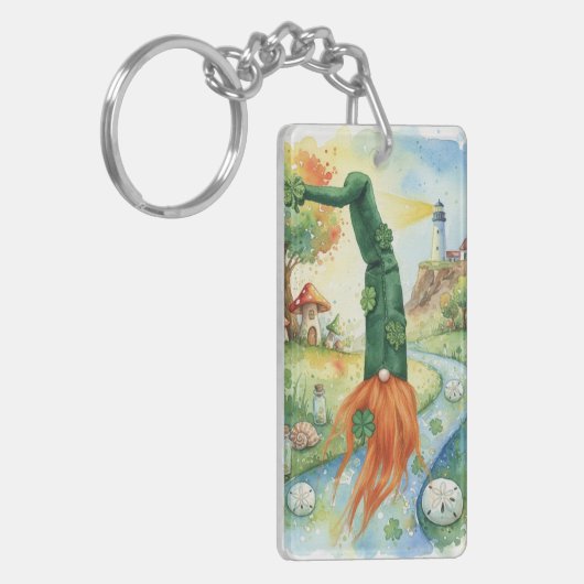 Happy St. Patrick's Day  Sleutelhanger (Voorkant Links)