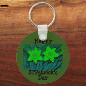 Happy ST Patrick's Day Sleutelhanger (Voorkant)