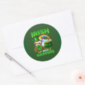 Happy St. Patrick's Day Sloth sticker (Envelop)